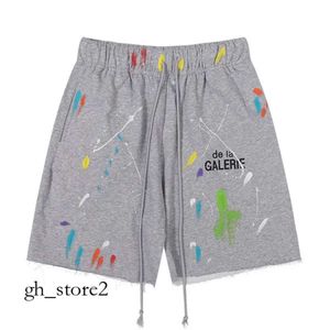 Calças masculinas Gallerydept Calças masculinas Shorts Designer Galleryes Depts Shorts Casual Sports 2023SS Ink-jet Pintado à mão Algodão Jogger Pant 967