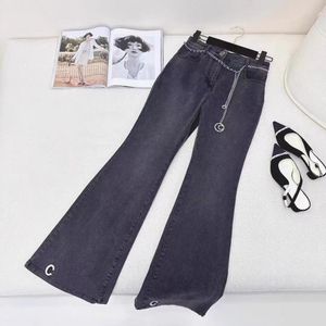 Chan CCC Pants Women 2024 مصمم ملابس للملابس النساء طماقًا واسعة الساق سراويل يوجا سروال شحن نسائي سراويل جينز سراويل جينز للسيدات.