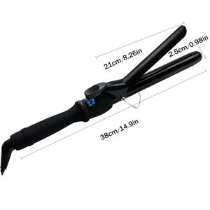 Ferramentas de estilo de cerâmica profissional cabelo curling ferro vacilar pêra flor cone elétrico modelador de cabelo rolo curling wand com caixa de varejo dhl livre