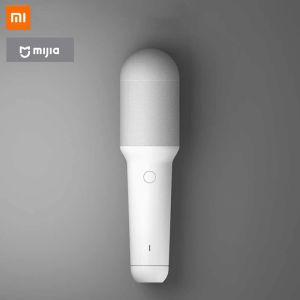 Microphones Xiaomi Mijia Yuemi Microphone Audio Allinone Home Handheld Wireless Bluetooth National K Song Recording Portable Microfone