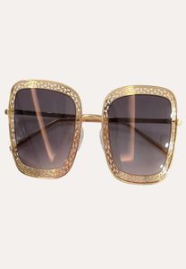 2019 Nowe okulary przeciwsłoneczne Kobiety projektanckie marki retro metalowe rama okulary słoneczne luksusowe odcienie Kobieta UV4009106109