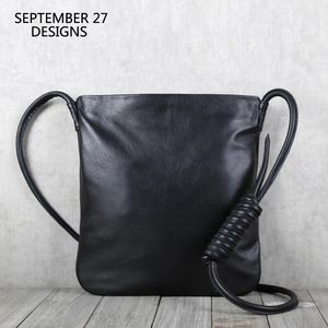 Çanta orijinal messenger bayanlar gerçek deri lüks el yapımı unisex rahat shouler crossbody el çantası inek derisi moda satchel