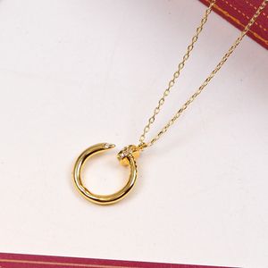 Gold Plated Necklaces Designer Jewelry Fashional Pendant Necklace Wedding Accessories Party Gift