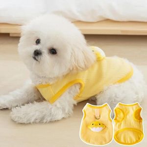 Cão vestuário 3d frango pet colete pequeno filhote de cachorro bonito roupas de saída pulôver verão teddy roupas XS-XL suprimentos