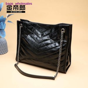 Xiangyou Cowhide Womens Bag Shopping axel mode trend stor kapacitetskedja underarmkvinnor