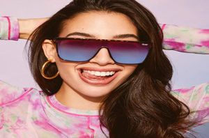 Oversized Sunglasses Women Flat Top Quay Square Sun Glasses for Women Female Vintage Mirror Ladies Shades9452715