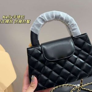 Borsa Channel di design 23Xiangfeng Nuova spalla singola Borsa antica centrale Catena di moda Coreana ad alto aspetto Spedizione Lingge