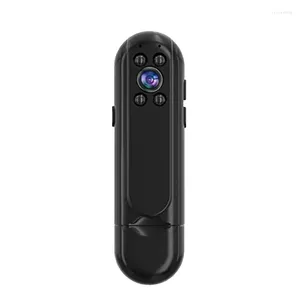 Mini Logger HD Digital 1080P Wide Angle Body Cam Motion Detection Snaps Black