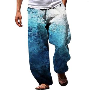 Herrenhose Resort 3D-gedruckte Freizeithose mit elastischer Taille Star Apparel Herren-Winterkleidung mit tiefen Taschen für Jungen, Größe 6