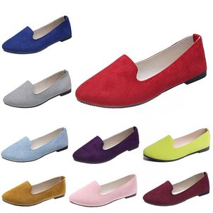 Mulheres confortáveis sapatos casuais treinador laranja preto vermelho amarelo roxo verde pêssego roxo rosa tênis ao ar livre tendências senhoras deslizamento plano trabalho sapato de maternidade A048