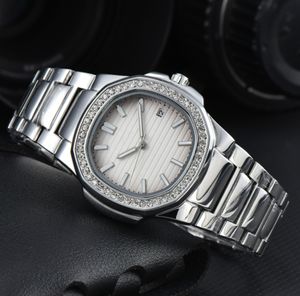 Męskie zegarki projektantów wysokiej jakości najlepszych luksusowych stali nierdzewnej automatyczny ruch kwarcowy Sapphire Luminous Waterproof Luxe Watches