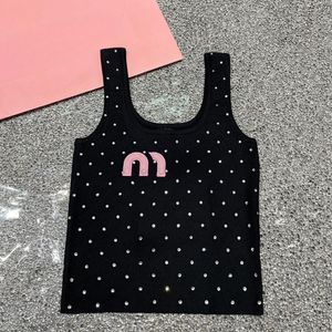 Muimiu Tank Thirt Designer Brand Tank Tops Designer Summer Men's Womens Vest Luxury Fashion Singlet Fitnes