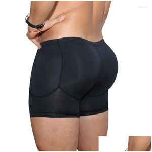 Mens Body Shapers Men Shaper Boxer Briefs Hi-Wasit Tammy Tummy Slimming Shapewear 반바지를 잃어버린 체중 벨트 허리 트리머 팬티 드롭 OT4yo