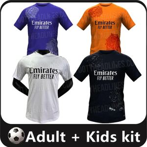 2024 2025 Bellingham Mbappe Rodrgo 24 25 Real Madrids Soccer Jerseys Football Shirt Vini Jr Camavinga Modric Valverde Camiseta Men Kids Kit Courtois 16-4xl