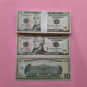 Prop Geld USA Dollar Partyzubehör Falschgeld für Kuchen Banknote Papier Neuheit Spielzeug 1 5 10 20 50 100 Dollar Währung