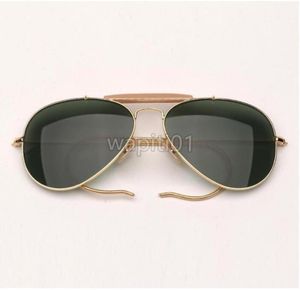 Fashion Metal Aviation Style Designer Occhiali da sole unisex Vintage Classic Brand Design Sun Glasses de Sol Gafas Lens di qualità superiore Uv400 Gafas6862884