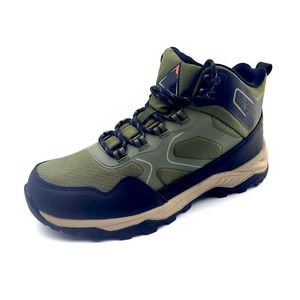 HBP Non-Brand Customized trademark Manufacturer Men Outdoor Trekking Hiking Boots Shoes High Quality Waterproof