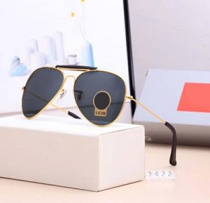 Whole Selling Style Sunglasses Original Genuine Natural black and white vertical stripes Buffalo horn Rimless 3422 Male Female4091853