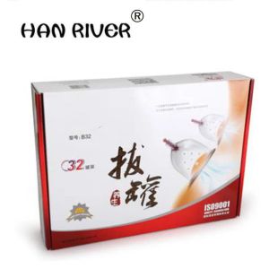 Abiti Hanriver economici 32 pezzi lattine tazze kit cinese estrarre un apparecchio per vuoto terapia relax massaggiatori pompe di aspirazione curve