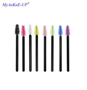 200 PCS Do Mascara Wands Wands OneOff rzęs Mini szczotki do przedłużania rzęsów makijażu 1267960