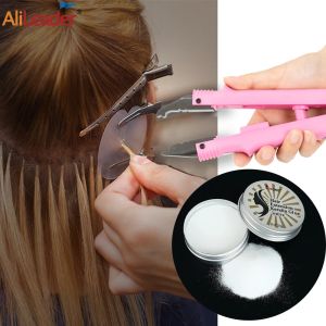 Adhesives Pink Salon Professional Hair Extensions Tool Keratin Hair Connector With Keratin Glue Powder For Making UTip Hair Extensions
