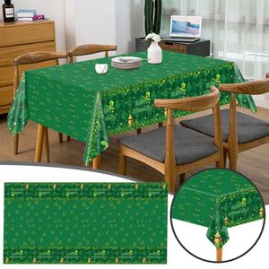 Table Cloth Irish Flannel Tablecloth For Dining Room Kitchen Decor: St. Pat's Green White Yellow Gold(St. Pats Traditional