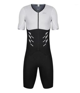 Roka Summer Mens Cycling Skinsuit TrisuitトライアスロンサイクリングジャージーシクリスモスイミングランニングMTBバイク衣類nonslip Webbing11768669