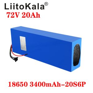 Batteria Ebike Liitokala 72V 20Ah 2000W BAMBERE ELETTRICA BACKE ELETTRICA BATTERIALI ION IONE 72V BATTERA ELETTRICA ELETTRICA ELETTRICA ELETTRICO