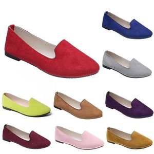 Mulheres confortáveis sapatos casuais treinador laranja preto vermelho amarelo roxo verde pêssego roxo rosa tênis ao ar livre tendências senhoras deslizamento plano trabalho sapato de maternidade b012