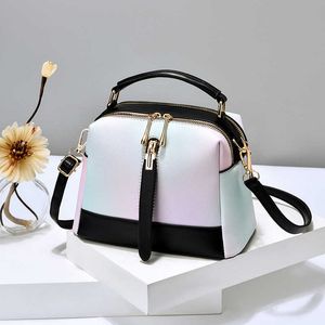 Shoulder Bags spring and Summer Inns Texture Multi Color Small Bag for Women 2024 New Fashion Crowd One Crossbody 240318