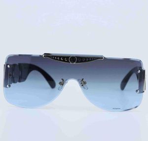 2022 Sonnenbrille Halbrahmen Luxus Damen Herren Pearl Square Fashion Shades 17387 Vintage Brille8257900