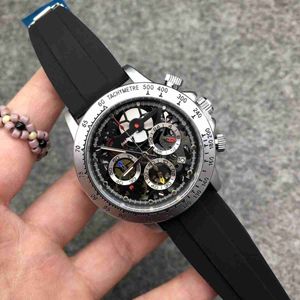 2024 Hot Selling Multi Functional Six Pin Quartz Watch Neutral Waterproof Mens Student Sports Trend Fashion