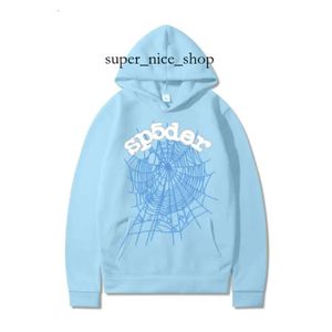 Spidet Hoodie Young Thug Yeni Sky Designer Trailtsuit Erkek Hoodie Shirtspider Dünya Çapında Pamuk Gri Yeşil Büyük Çocuk Beden Beden Rhinestone Desen Nane 962