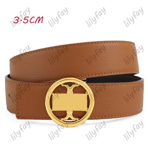 Womens Gold Loop Buckle T Belts män läderbälte designer bälten för kvinnor lyx varumärke cintura midjeband bälte midjeband bredd 2258b