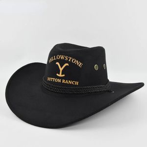 Дизайнерская брендовая мужская и женская ковбойская шляпа Four Seasons Джазовая кепка Knight Gorras Para Hombres Casquette Homme 240311