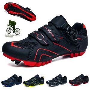 Boots Mountain Bike Shoes Men Cycling Sneaker Mtb Cleats Selflocking Road Bicycle Boots Speed Sneaker Racing Women Spd Biking Shoes