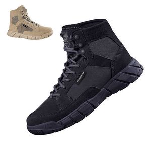 HBP Non-Brand Herren-Wanderschuhe, taktischer Outdoor-Stiefel, Damen-Wander-Wüstenschuhe, wasserdichte Wander-Kampfstiefel