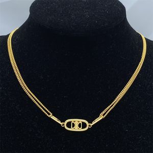 Vintage twisted designer jewelry men necklace luxury pendent necklaces charm women rhinestone necklace popular accessories couples gift zh176 E4