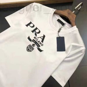 Kadın T-Shirt Tasarımcısı Sıradan Gevşek Mektup Baskı Kısa Kollu Yaz Çift Artı Boyut S-4XL PSXV