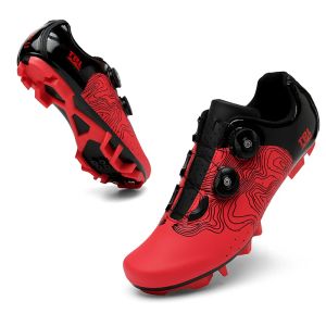 BOTAS MTB Sapatos de ciclismo homens Cleats Road Bike Shoes Speed Sneaker Women Mountain Bike Sneakers Spd Bicycle Shoes