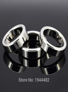 Stainless Steel Cock Rings Metal Cockring for Men Ball Stretcher BDSM Toys Penis Ring ScrotalScrotum Bondage Ball Weights Male7981695