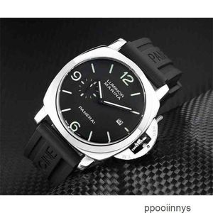 حركة حركة Paneraiss Deisgn تشاهد Machine Machine Watch Musty Musted Muster Withounplick Hotwatches Stainless Steel Automatic Wn-Skgf