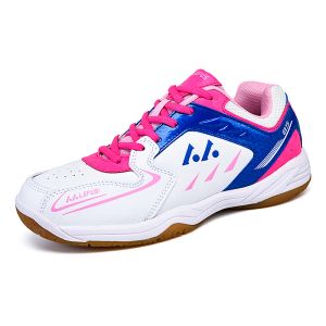 Badminton Homens Mulheres Badminton Sapatos de alta qualidade Músculos macios Treinamento antispulhery Sneikers Professional Women Sport Badminton Shoes Plus