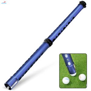 СПИД Новый продукт для гольфа Премиум-ретривер для мячей для гольфа Профессиональный сборщик мячей для гольфа Прочная синяя трубка из алюминиевого сплава Съемный коллектор