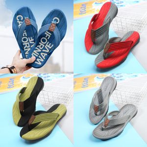 Sommar- och kvinnors tofflor Solid/Color Block Flat Heel Sandals Lucatj Designer Högkvalitativa Fashion Slippers Waterproof Beach Sports Herringbone Slippers Gai