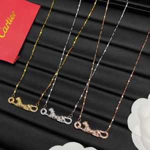 Luxury Designer Necklace for Women High Quality Luxury Jewelry Gold Pendant Necklace CTN007