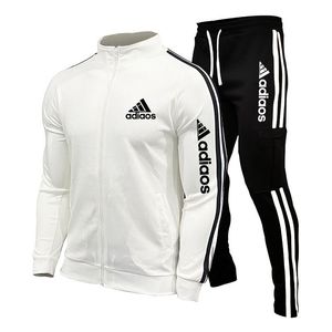 Men's Tracksuits Mens Sets Sweatshirt and sweatpants Men Tracksuit Zipper Stand Collar Sports Suit Jogging Fitness Men Clothing