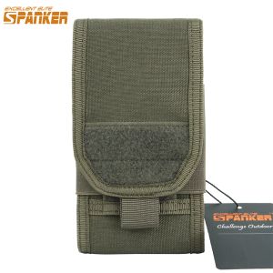 Çantalar Mükemmel Elite Spanker Taktik Molle Telefon Kılıf EDC Telefon Kılıfı 4.7inch Magic Bant Askeri Bel Çantası Cüzdan Telefon Kılıfları