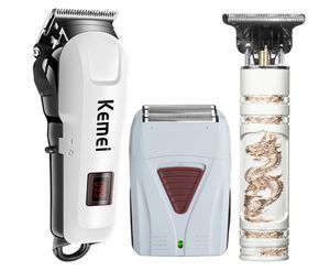 Clipper Electric Shaver men s trimmer 3 piece set Professional hair clippers USB chargingClipper electric shaver 2207079392512