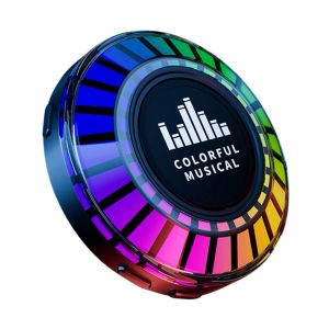 Alto -falantes Condução óssea Bluetoothcompatible App App Control Atmosfera Light Hifi Estéreo Som sem fio Presentes de alto -falante para homens Mulheres